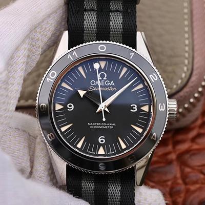 Omega Seamaster 300 Spectre 007 Limited Edition 233.32.41.21.01.001 VS Factory Black Dial Replica Watch - UK Replica