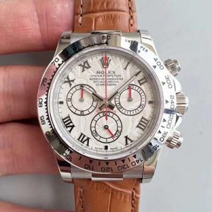 Rolex Daytona Cosmograph 116520 JH Factory White Dial Replica Watch - UK Replica