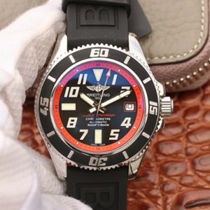 Breitling Superocean 42 Abyss Red A1736402/BA31BKRD ZF Factory Black Dial Replica Watch - UK Replica