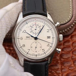 IWC Portugieser Chronograph Classic IW390403 ZF Factory White Dial Replica Watch - UK Replica