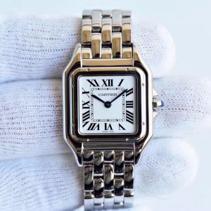 Cartier Panthere De Medium Ladies WSPN0007 GF Factory White Dial Replica Watch - UK Replica