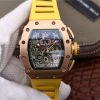Richard Mille RM11-03 KV Factory Rose Gold Skeleton Dial Replica Watch - UK Replica
