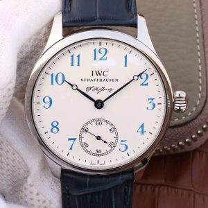 IWC Portugieser F.A Jones Limited Edition IW544203 GS Factory White Dial Replica Watch - UK Replica