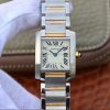 Cartier Tank Francaise Ladies W51007Q4 White Dial Replica Watch - UK Replica