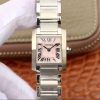 Cartier Tank Francaise Ladies W51028Q3 Pink Dial Replica Watch - UK Replica