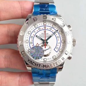 Rolex Yacht-Master II 116689 JF Factory White Dial Replica Watch - UK Replica