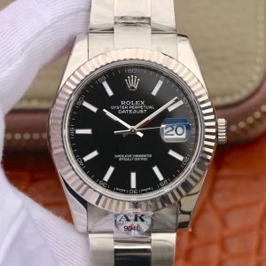 Rolex Datejust 126334 41mm AR Factory Black Dial Replica Watch - UK Replica