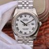 Rolex Datejust 116234 36mm AR Factory White Dial With Roman Number Marker Replica Watch - UK Replica