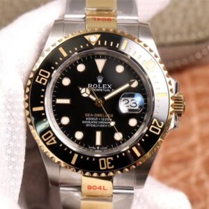 Rolex Sea Dweller M126603 V3 GM Factory Rose Gold Black Dial Replica Watch