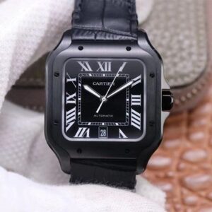 Cartier Santos WSSA0039 V6 Factory Carbon Plating Replica Watch