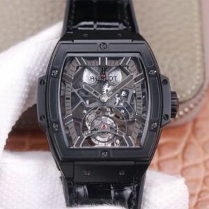 Hublot Masterpiece Tourbillon 906.ND.0129.VR.AES12 JB Factory Black PVD Replica Watch
