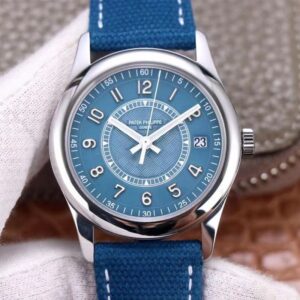Patek Philippe Calatrava 6007A-001 ZF Factory Blue Dial Replica Watch