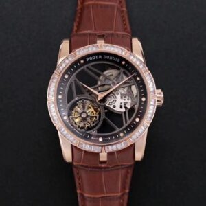 Roger Dubuis Excalibur RDDBEX0404 JB Factory V3 Rose Gold Tourbillon Replica Watch