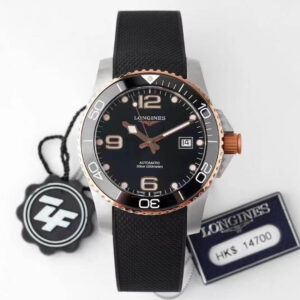Longines Concas L3.781.3.58.9 ZF Factory Black Dial Replica Watch