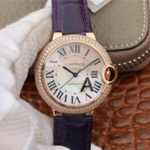 Ballon Bleu De Cartier WE902066 V6 Factory V4 Rose Gold Replica Watch
