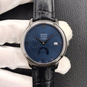 Omega De Ville 424.13.40.21.03.001 ZF Factory Blue Dial Replica Watch