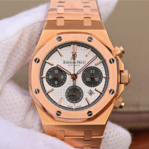 Audemars Piguet Royal Oak 26331 OM Factory Rose Gold White Dial Replica Watch