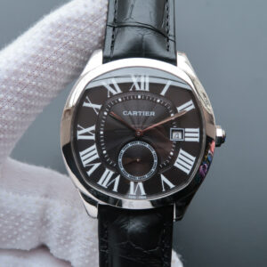 Drive De Cartier WSNM0009 V6 Factory Black Dial Replica Watch