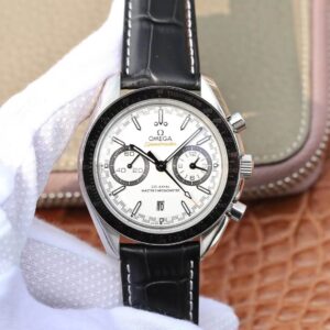 Omega Speedmaster Racing Chronograph 329.33.44.51.04.001 OM Factory White Dial Replica Watch