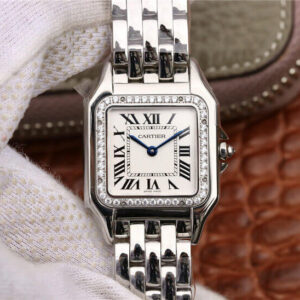 Cartier Panthere De Medium Ladies W4PN0008 GF Factory Silver Dial Replica Watch