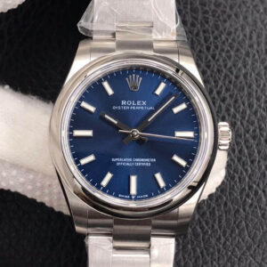 Rolex Oyster Perpetual M277200-0003 31MM EW Factory Blue Dial Replica Watch