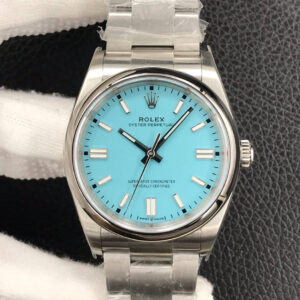 Rolex Oyster Perpetual M126000-0006 36MM EW Factory Turquoise Blue Dial Replica Watch