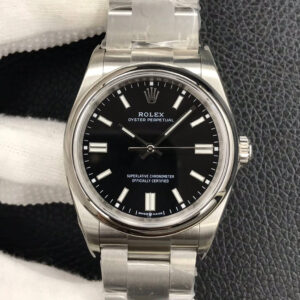 Rolex Oyster Perpetual M126000-0002 36MM EW Factory Black Dial Replica Watch