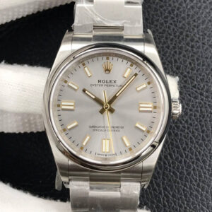 Rolex Oyster Perpetual M126000-0001 36MM EW Factory Silver Dial Replica Watch