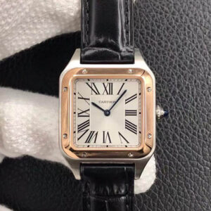 Cartier Santos W2SA0012 Ladies Silver Dial Replica Watch