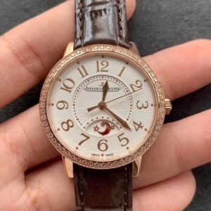 Jaeger LeCoultre Rendez Vous 3442440 ZF Factory Rose Gold Silver Dial Replica Watch