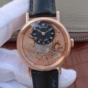 Breguet Tradition 7057BR/R9/9W6 Rose Gold Skeleton Dial Replica Watch