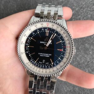 Breitling Navitimer 1 A17326211B1A1 V7 Factory Black Dial Replica Watch