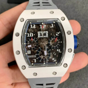 Richard Mille RM-011 KV Factory White Ceramic Case Replica Watch