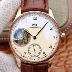 IWC Portuguese Tourbillon IW546302 ZF Factory Rose Gold Replica Watch