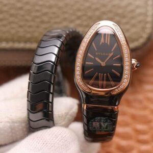 Bvlgari Serpenti 102532 BV Factory Rose Gold Diamond Replica Watch