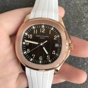 Patek Philippe Aquanaut 5168G ZF Factory Rose Gold Replica Watch