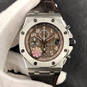 Audemars Piguet Royal Oak Offshore 26470ST.OO.A820CR.01 JF Factory Brown Dial Replica Watch