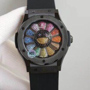 Hublot Classic Fusion Takashi Murakami 507.CX.9000.RX.TAK21 Sunflower Ceramic Bezel Replica Watch