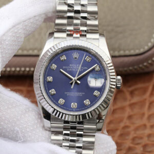 Rolex Datejust M126234-0037 GM Factory Blue Dial Replica Watch