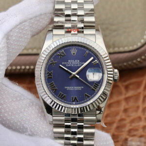 Rolex Datejust 36MM GM Factory Blue Dial Replica Watch