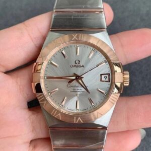 Omega Constellation 123.20.38.21.02.001 VS Factory Gold Bezel Replica Watch