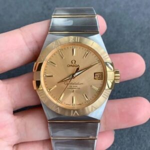 Omega Constellation 123.20.38.21.08.001 VS Factory Yellow Gold Replica Watch