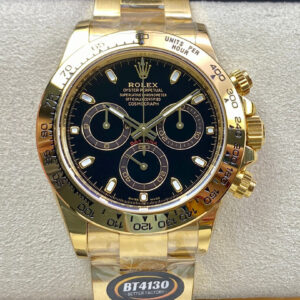 Rolex Daytona M116508-0004 BT Factory Black Dial Replica Watch