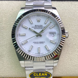 Rolex Datejust M126334-0009 Clean Factory White Dial Replica Watch