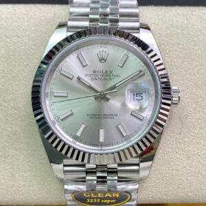 Rolex Datejust M126334-0004 Clean Factory Silver Dial Replica Watch