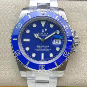 Rolex Submariner 116619LB-97209 VS Factory Blue Dial Replica Watch