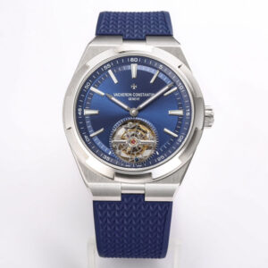 Vacheron Constantin Overseas Tourbillon 6000V/110A-B544 BBR Factory Blue Rubber Strap Replica Watch