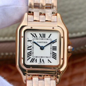 Panthere De Cartier WGPN0007 27MM 8848 Factory Rose Gold Replica Watch