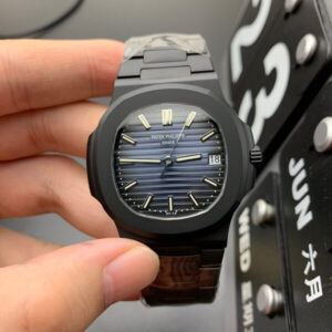 Patek Philippe Nautilus PPF Factory V4 DCL Version Blue Dial Replica Watch