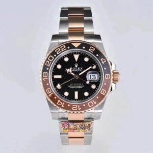Rolex GMT Master II M126711chnr-0002 Clean Factory Rose Gold Replica Watch